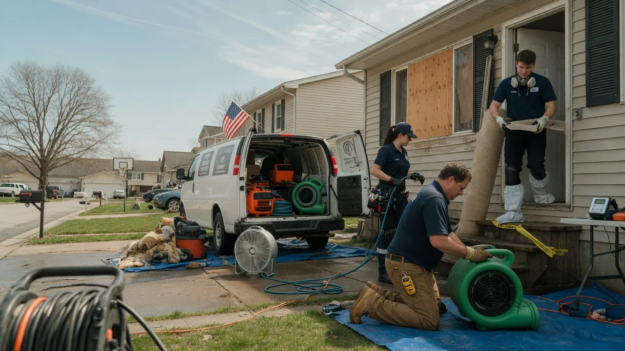 Water Damage Restoration in Clarksburg, WV near me